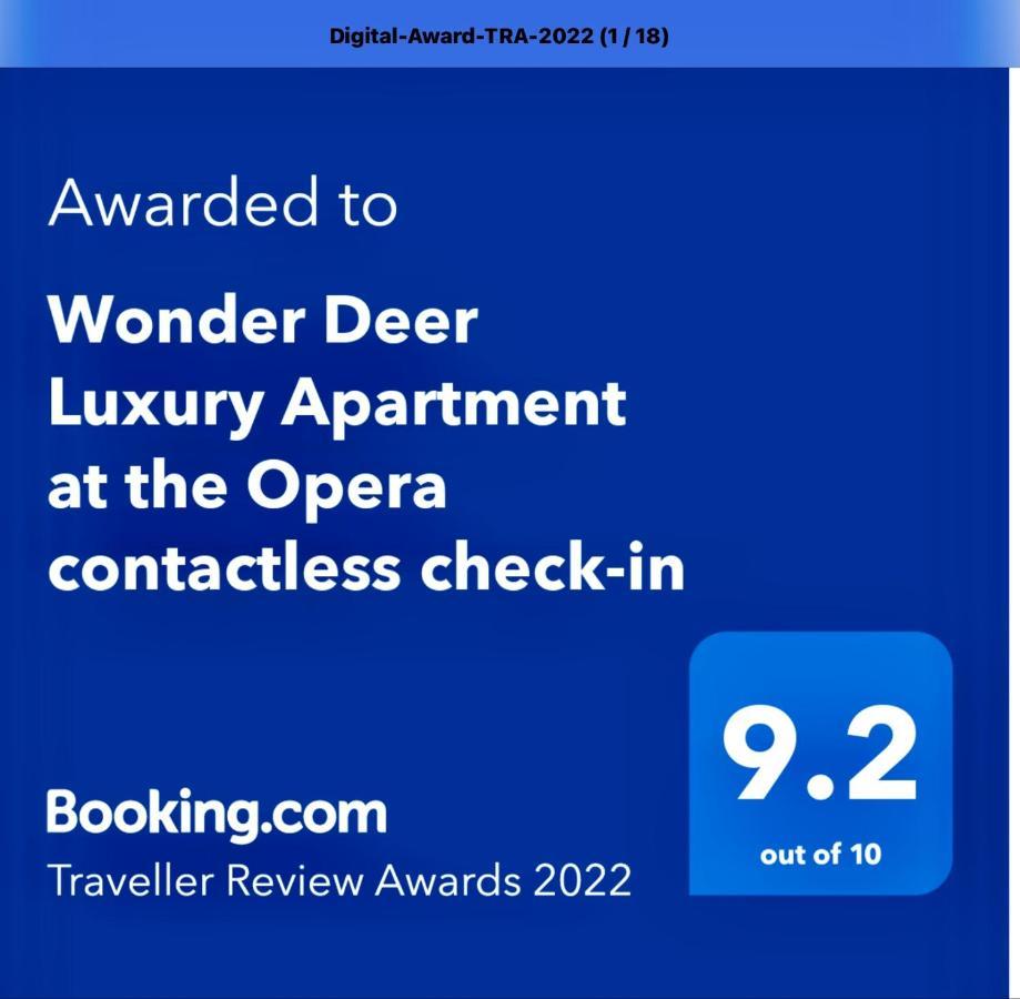 Wonder Deer Luxury Apartment At The Opera Self Check-In Budapesta Exterior foto